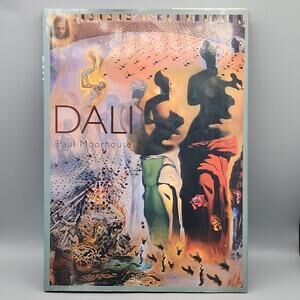 Salvador Dali by Paul Moorhouse Vintage Book Coffee Table Book Large HC DJ